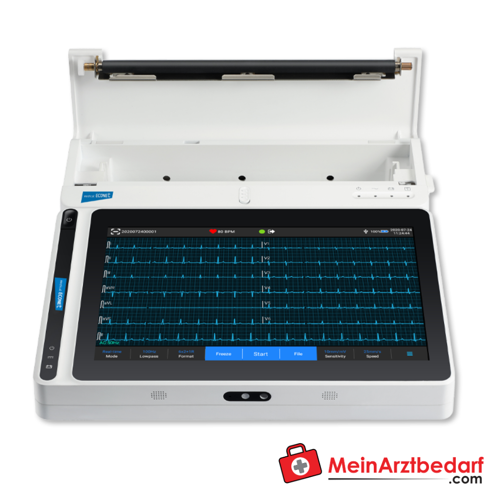 CARDIO M-PAD 10 inkl. Docking-Drucker.