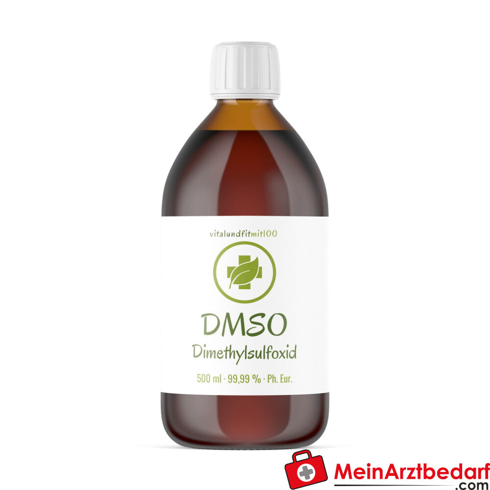 DMSO Dimethylsulfoxid 99,9 % (Ph. Eur.) in Braunglas 500ml.