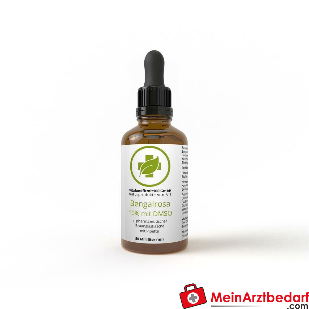 Bengalrosa 10% mit DMSO 50 ml.