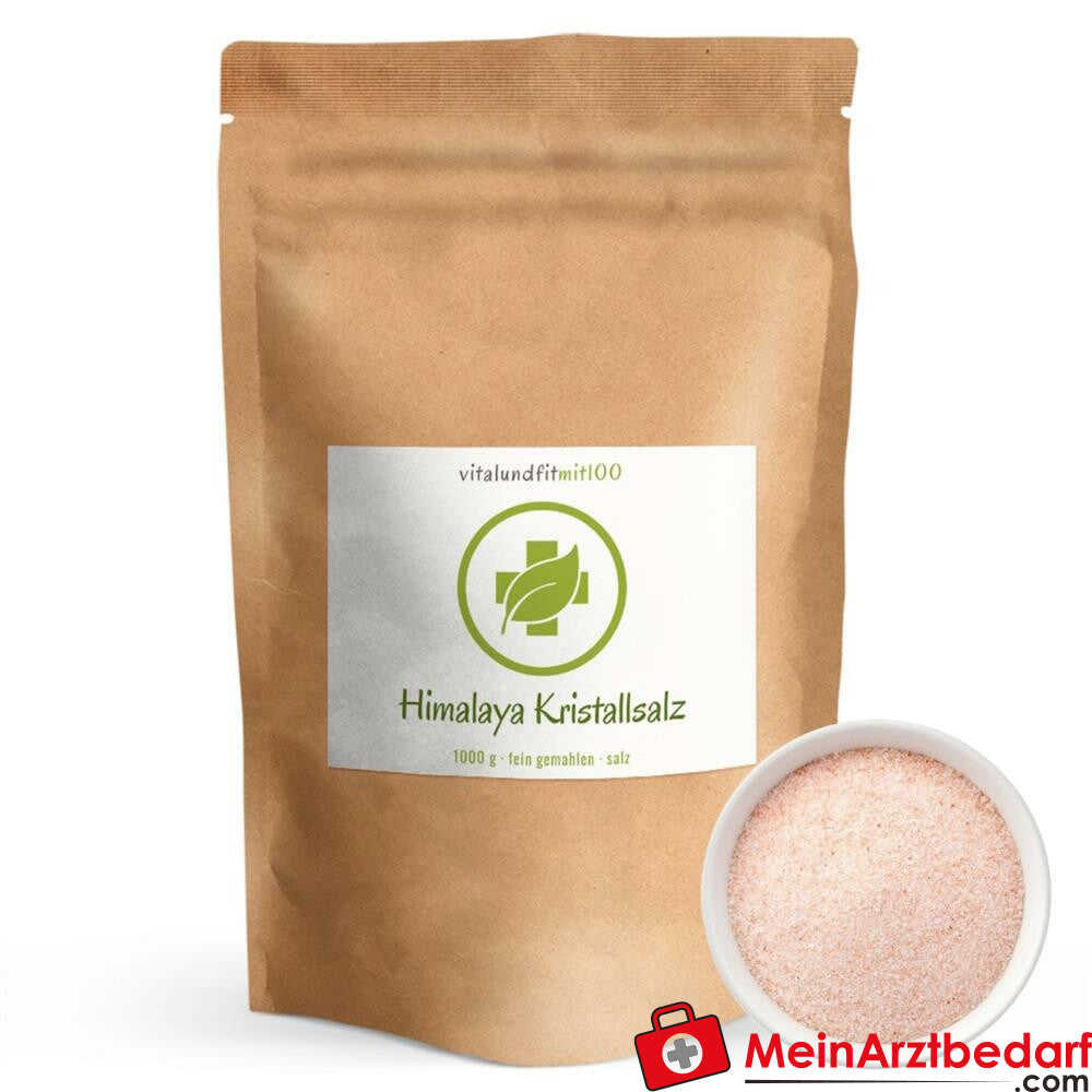 Himalaya Kristallsalz fein gemahlen 1000 g.