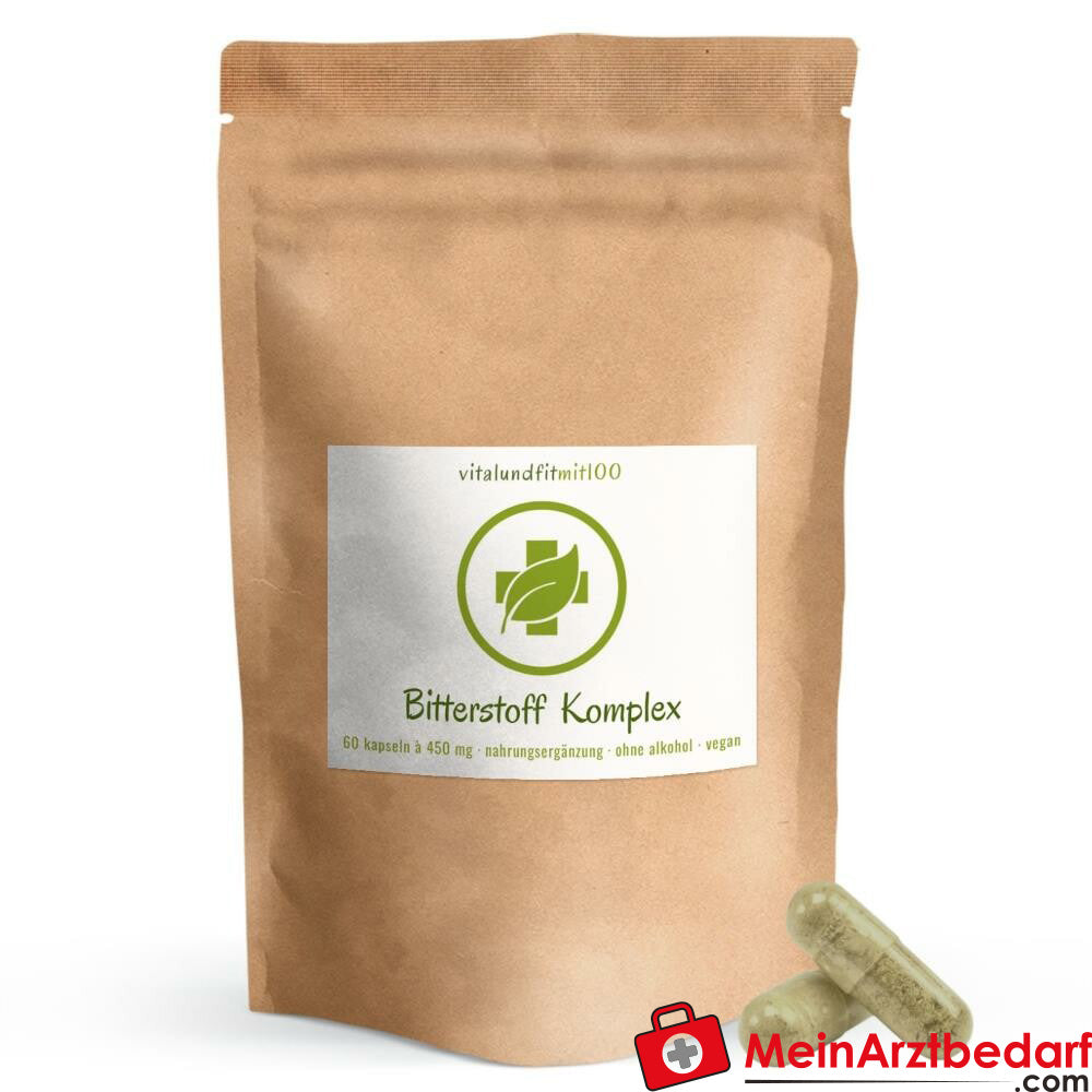 Bitterstoff Komplex Kapseln 450 mg.