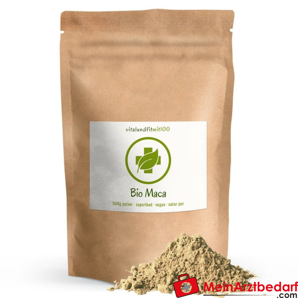Bio Maca Pulver 500g, 1 St..
