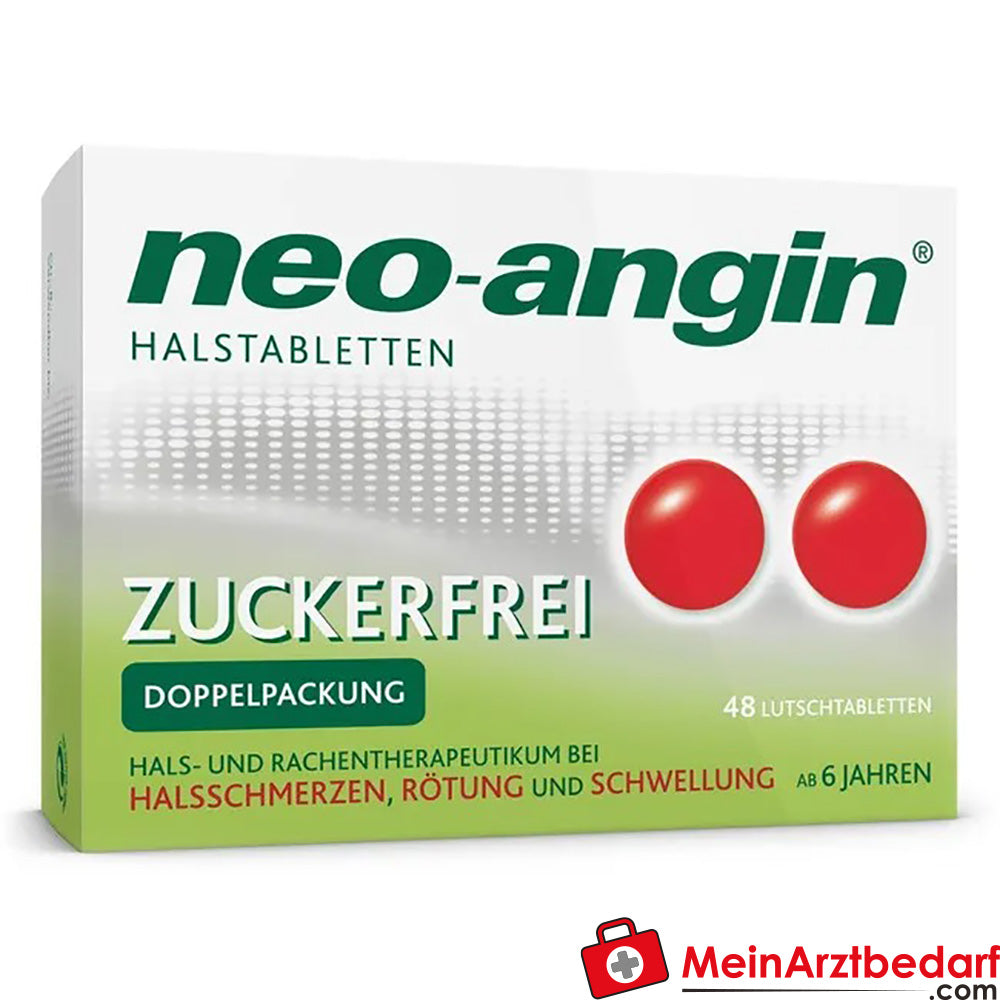 Neo-Angin Halstabletten zuckerfrei.