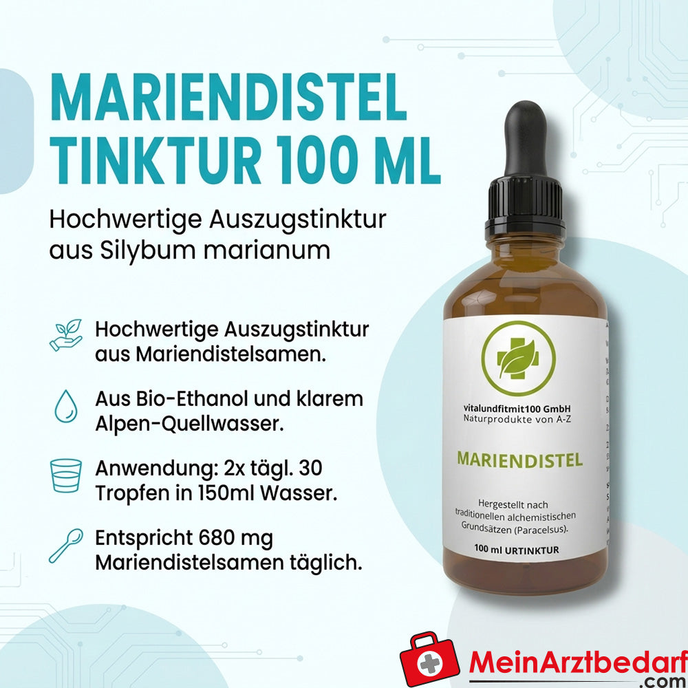 Cardo mariano (Silybum marianum) tintura 100 ml