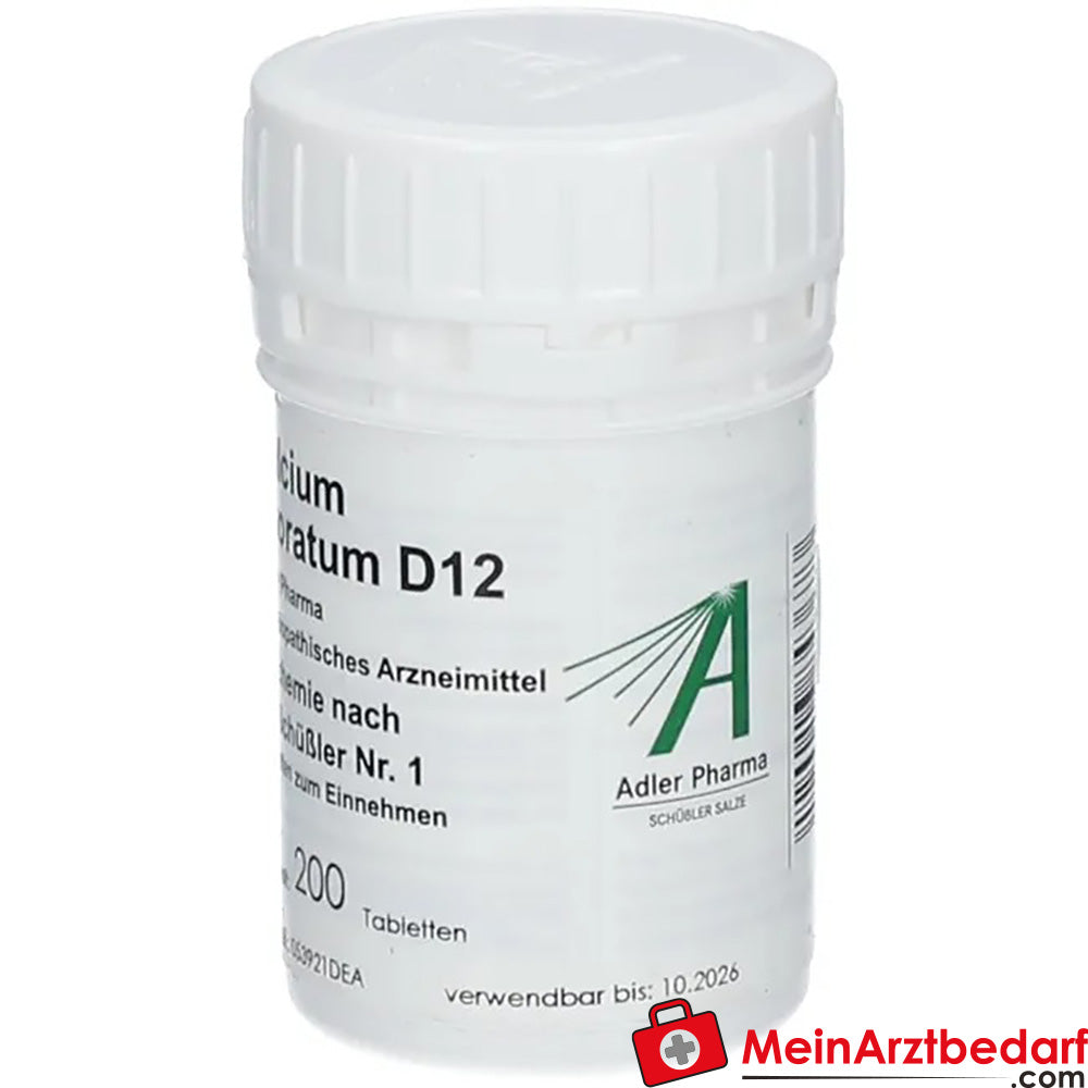 Adler Pharma Calcium fluoratum D12 Biochemie nach Dr. Schüßler Nr. 1.