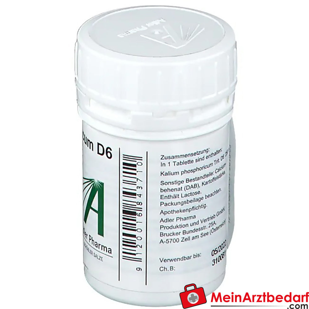Adler Pharma Kalium phosphoricum D6 Biochemie nach Dr. Schüßler Nr. 5.