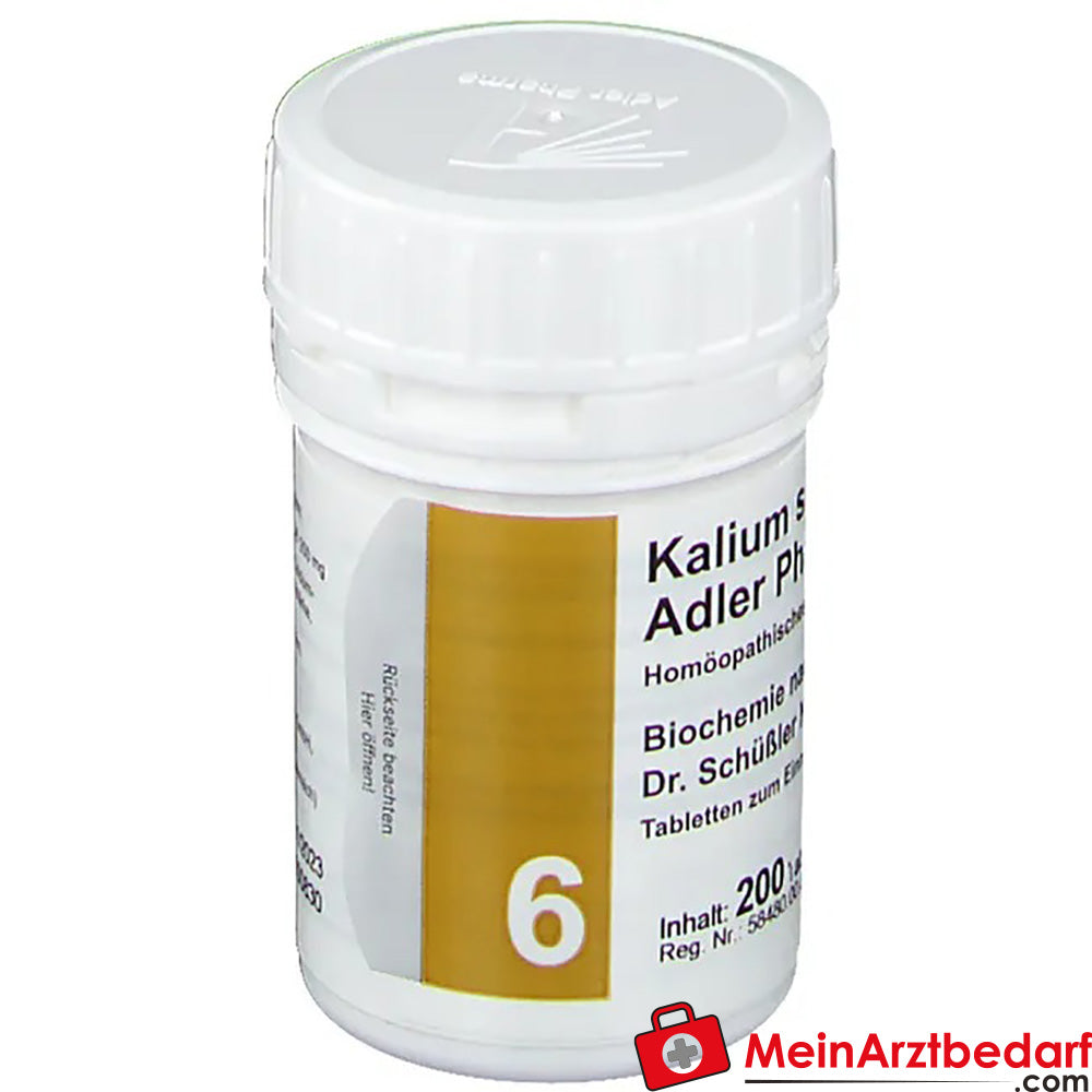 Adler Pharma Kalium sulfuricum D6 Biochemie nach Dr. Schüßler Nr. 6.