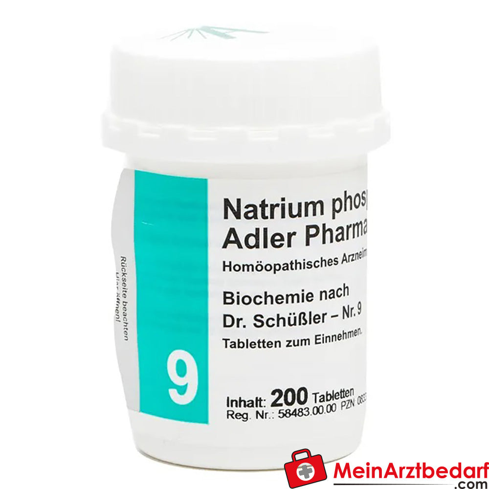 Adler Pharma Natrium phosphoricum D6 Biochemie nach Dr. Schüßler Nr. 9.