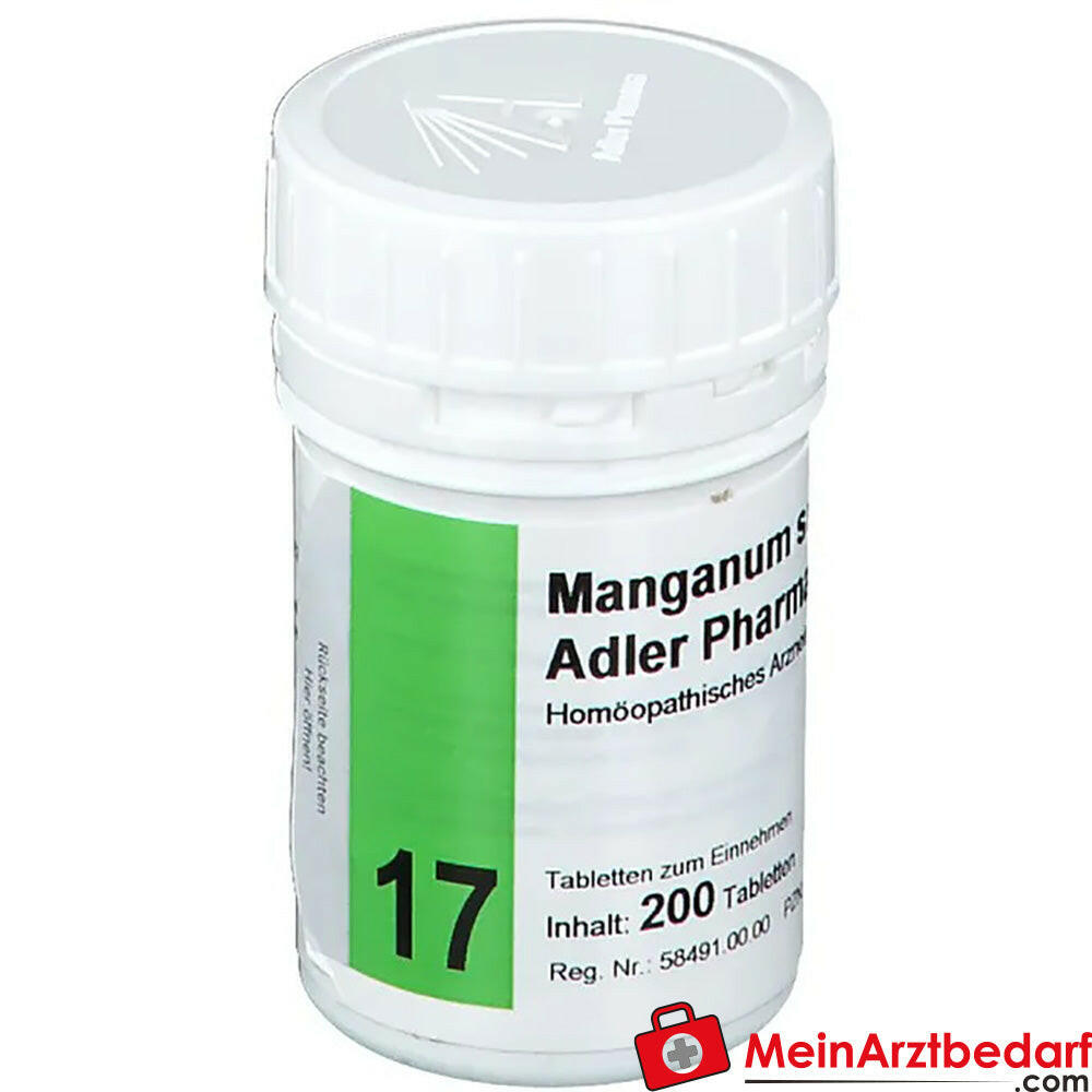 Adler Pharma Manganum sulfuricum D12 Biochemie nach Dr. Schüßler Nr. 17.