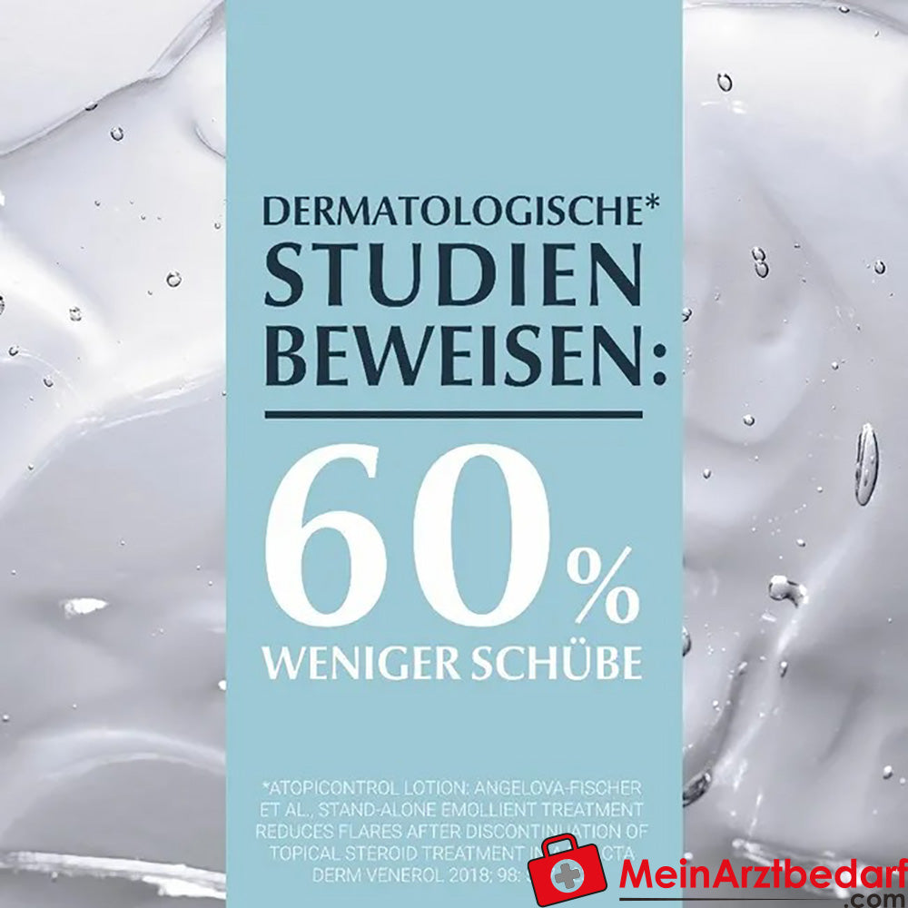 Eucerin® AtopiControl Lotion – beruhigt die Haut bei Neurodermitis Beschwerden – schnelle Hilfe bei Spannung und Juckreiz, 400ml.