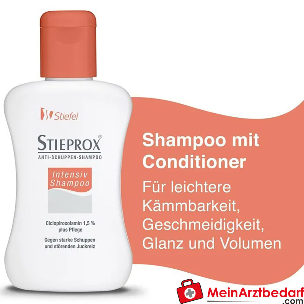 STIEPROX Intensiv Shampoo bei starken Schuppen, 100ml.