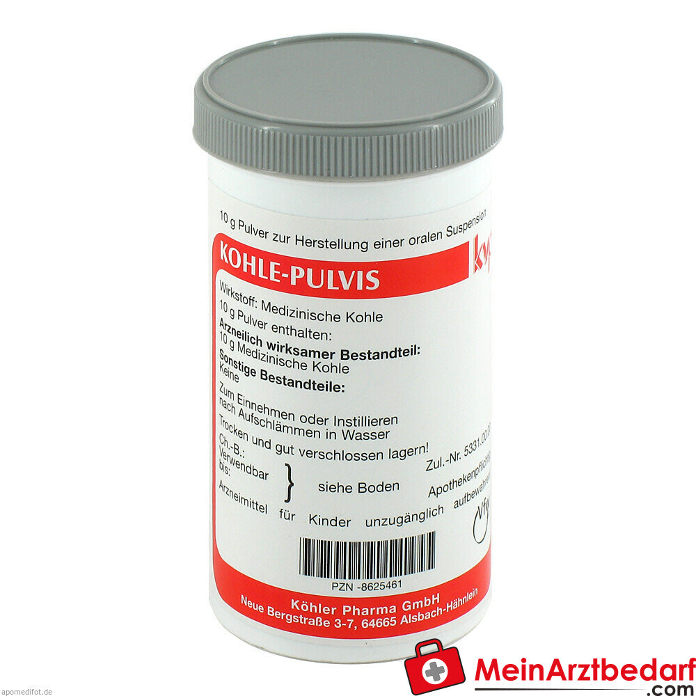 Kohle-Pulvis.
