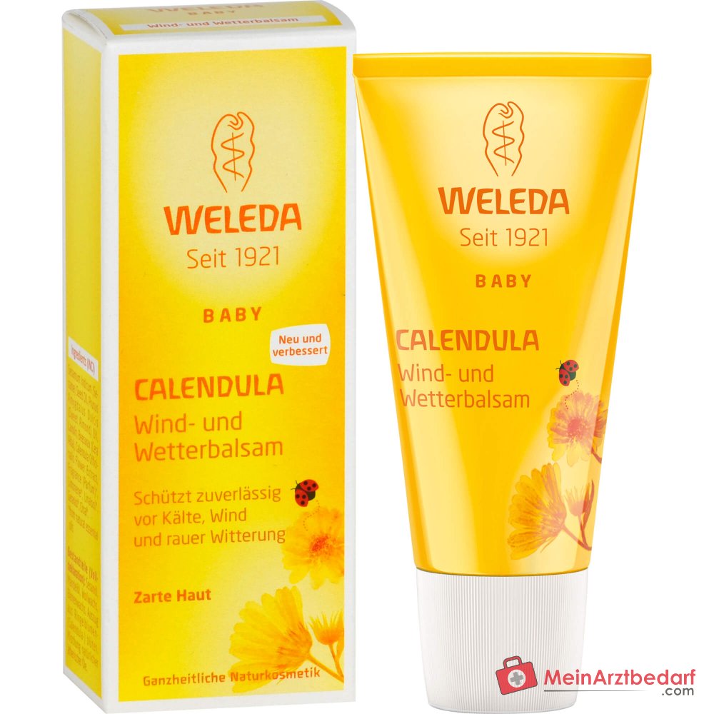 Weleda Baume Calendula pour le vent et le froid, 30 ml