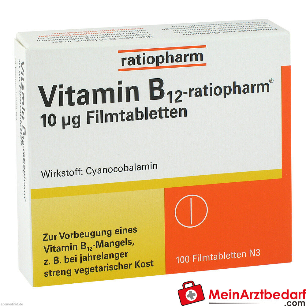 Vitamin B12-ratiopharm 10myg, 100 St..