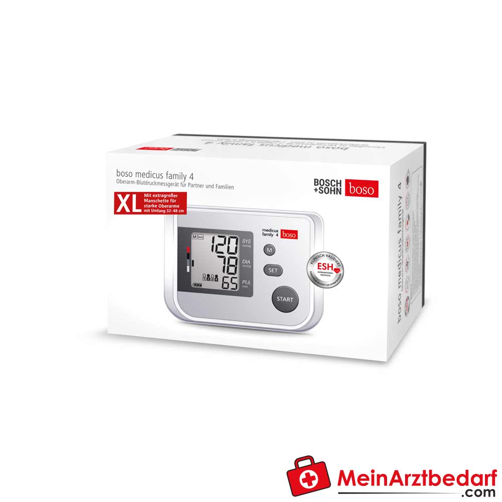 Boso medicus family 4 Partner- und Familien-Blutdruckmessgerät.