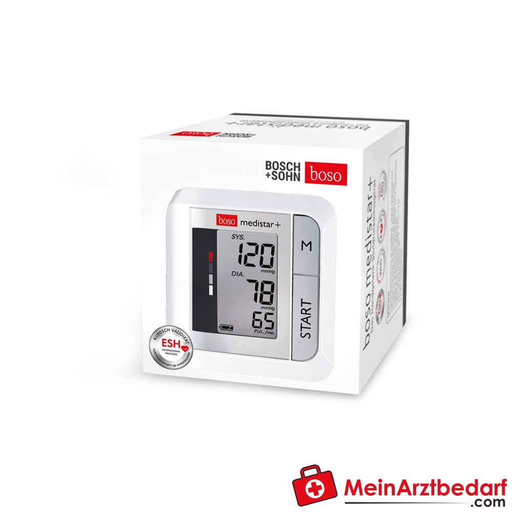 Boso medistar+ Handgelenk-Blutdruckmessgerät.