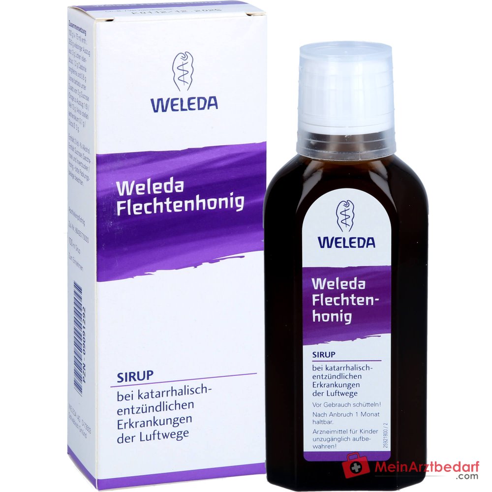 Weleda Flechtenhonig Sirup, 100 ml