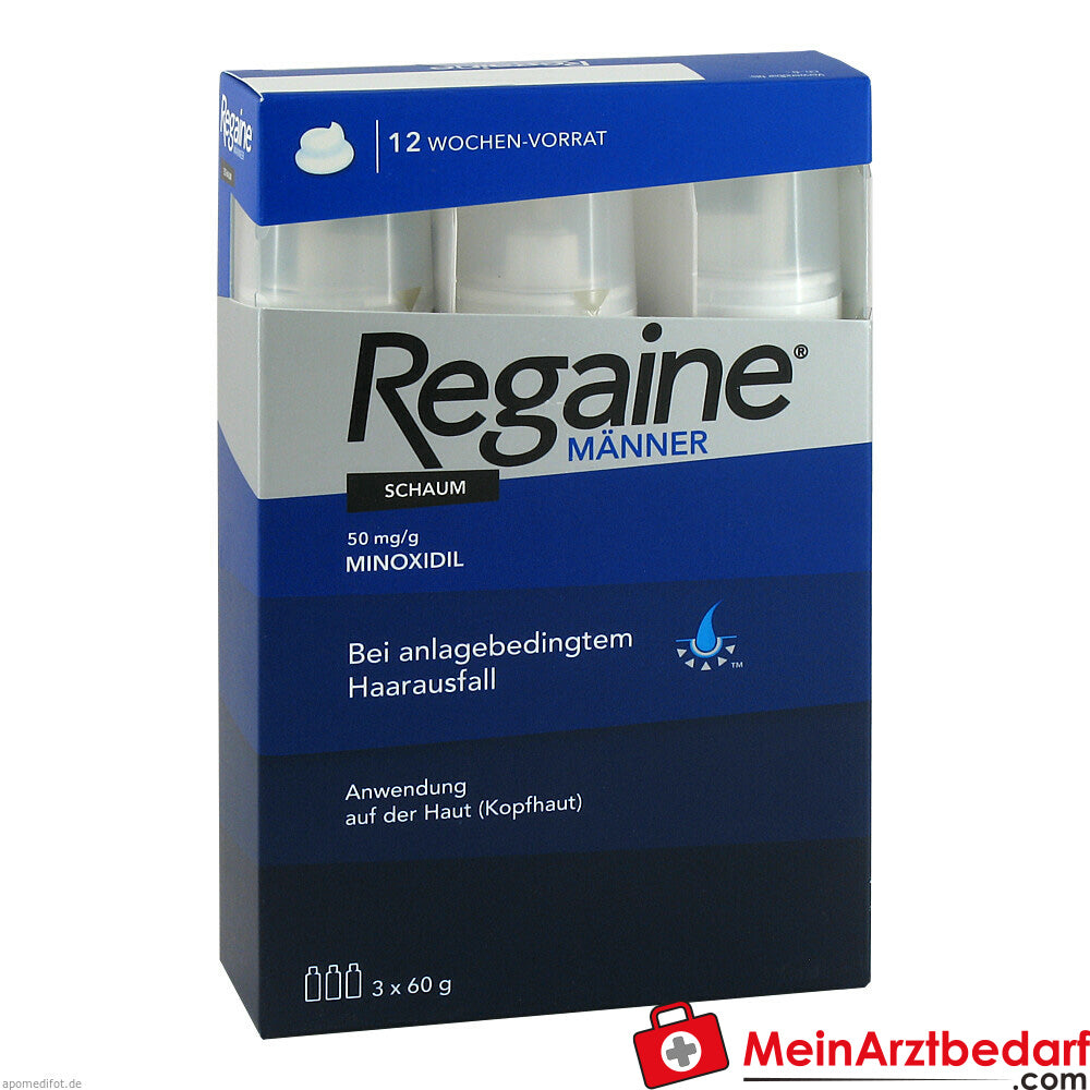 Regaine Männer Schaum 50mg/g gegen Haarausfall.
