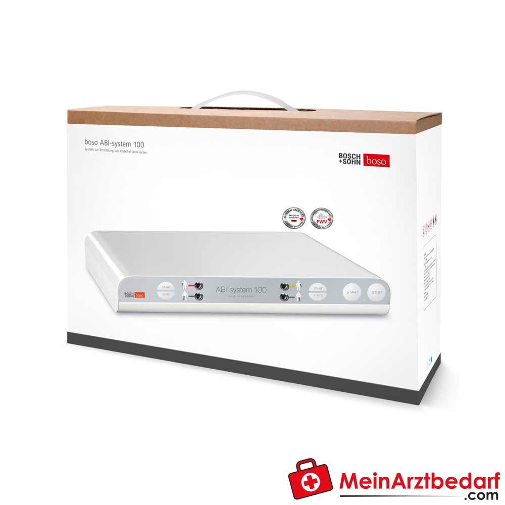 Boso ABI-system 100 für gefäßorientierte Erstuntersuchungen.
