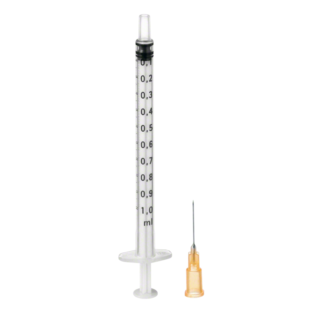 Omnifix-F Duo 1 ml Feindosierungsspritzen, 100 Stk..
