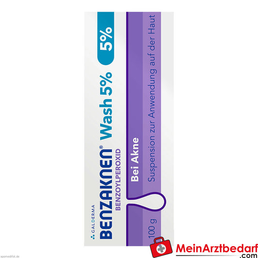 Benzaknen Wash 5%, 100g.