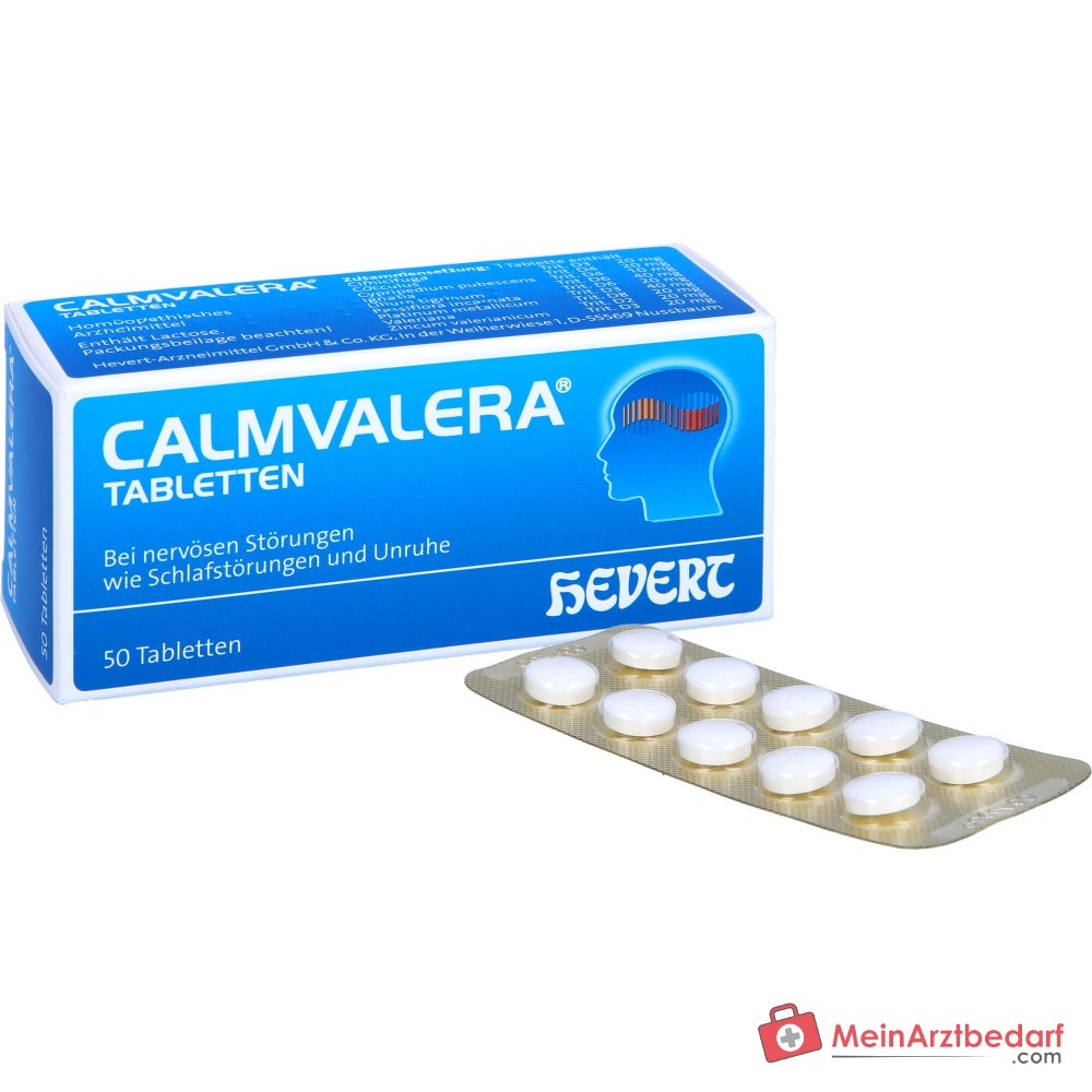 Calmvalera tabletten Calm-9-Complex (9 werkzame bestanddelen) 50 tabletten