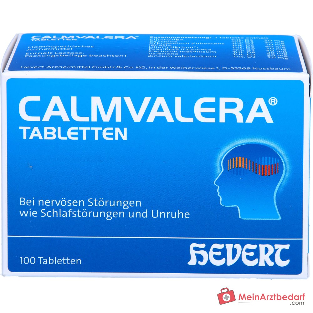 Calmvalera Calm-9-Complex Tabletten (9 actieve ingrediënten) 100 tabletten