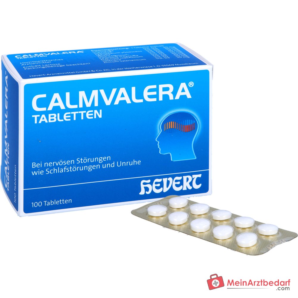 Calmvalera Calm-9-Complex Tabletten (9 actieve ingrediënten) 100 tabletten