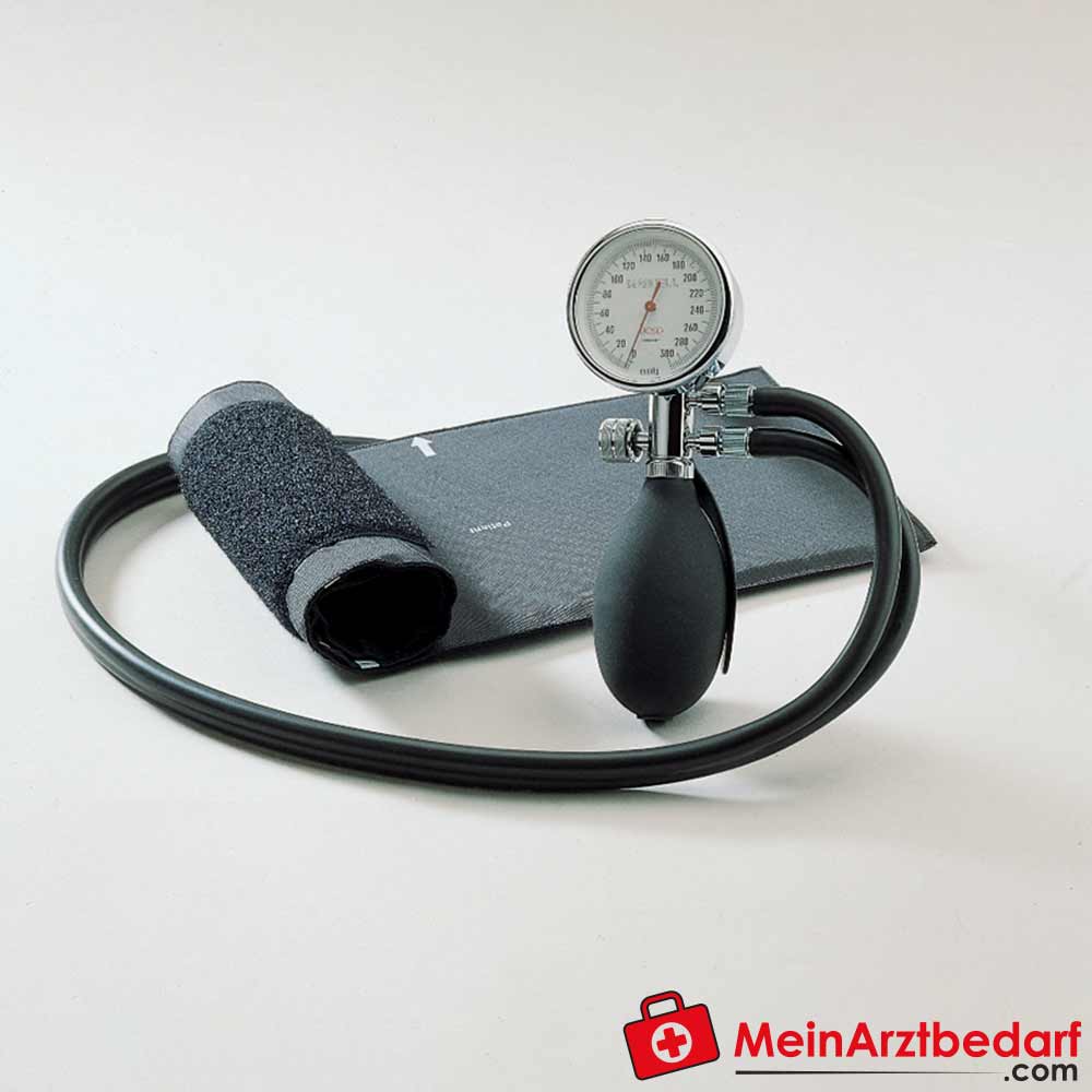 Boso manuell Blutdruckmessgerät mit Doppelschlauch-Technik.