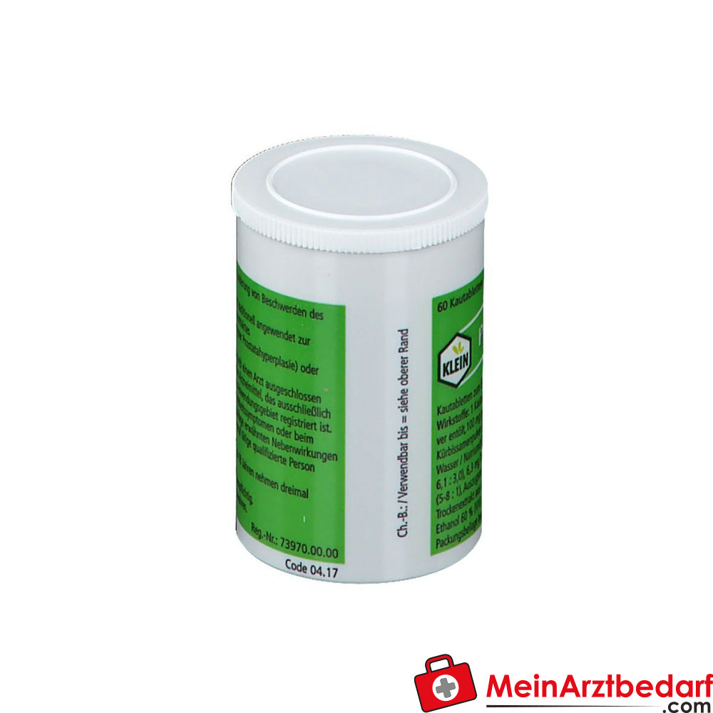 Dr. Gustav Klein Prostamed Tab Kürbissamenpulver / Kürbissamen-Trockenextrakt / Zitterpappelblätter-Trockenextrakt / Goldrutenkraut-Trockenextrakt Kautabletten, 360 St.
