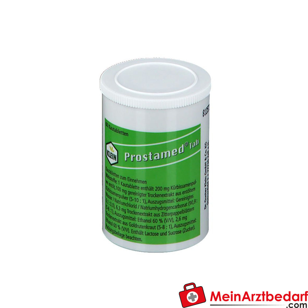 Prostamed Tab Kürbissamen Zitterpappel Goldrute Kautabletten