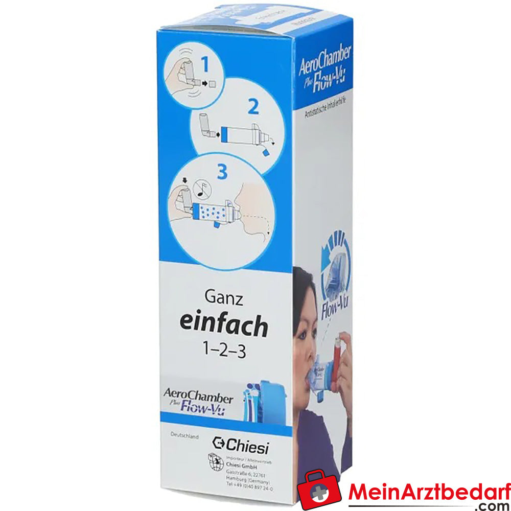 AeroChamber mit Mundstück für Erwachsene und Kinder (ab 5 J.), 1 St..