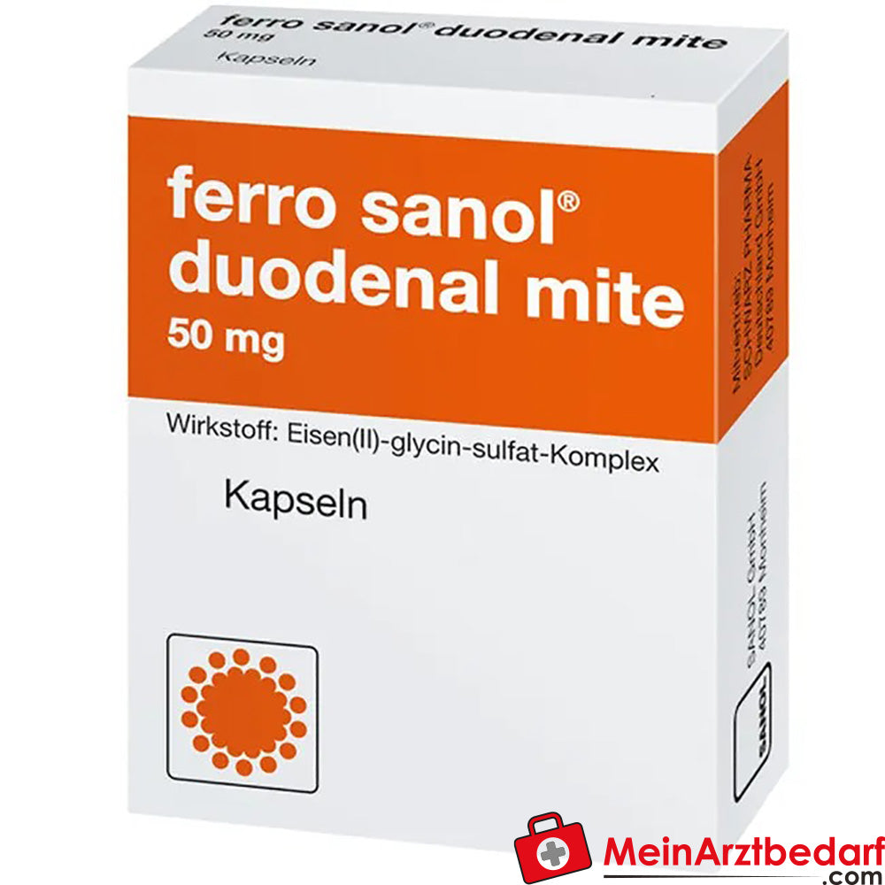 Ferro sanol duodenal mite 50mg.