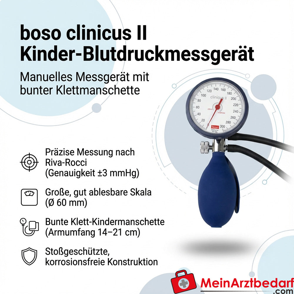 boso clinicus II paediatric sphygmomanometer