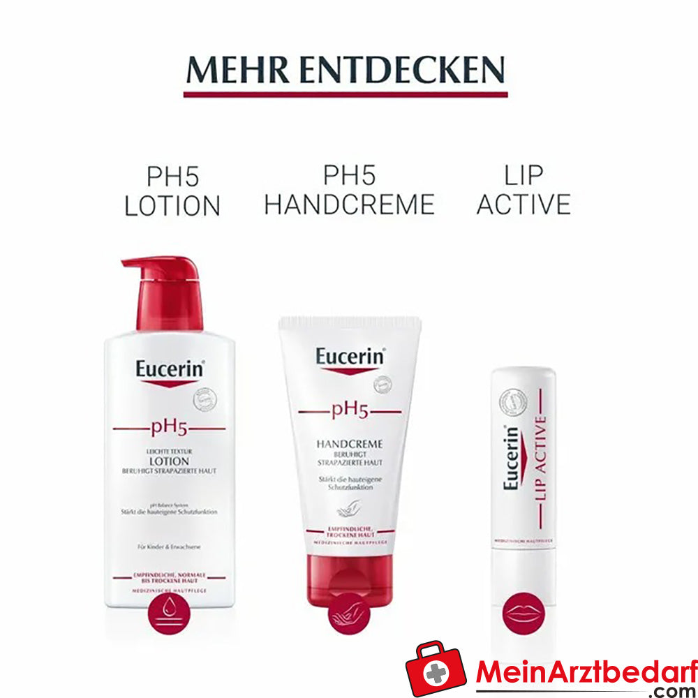 Eucerin® DermoCapillaire pH5 Shampoo – für empfindliche Kopfhaut, 250ml.