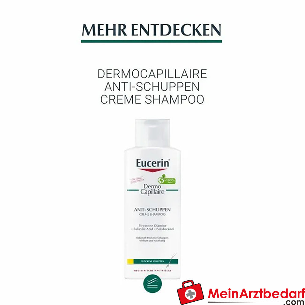 Eucerin® DermoCapillaire Anti-Schuppen Gel Shampoo – bei Schuppen & juckender Kopfhaut, 250ml.
