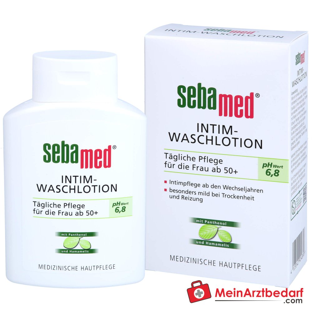sebamed Intim-Waschlotion pH 6,8 für die Frau ab 50, 200 ml.