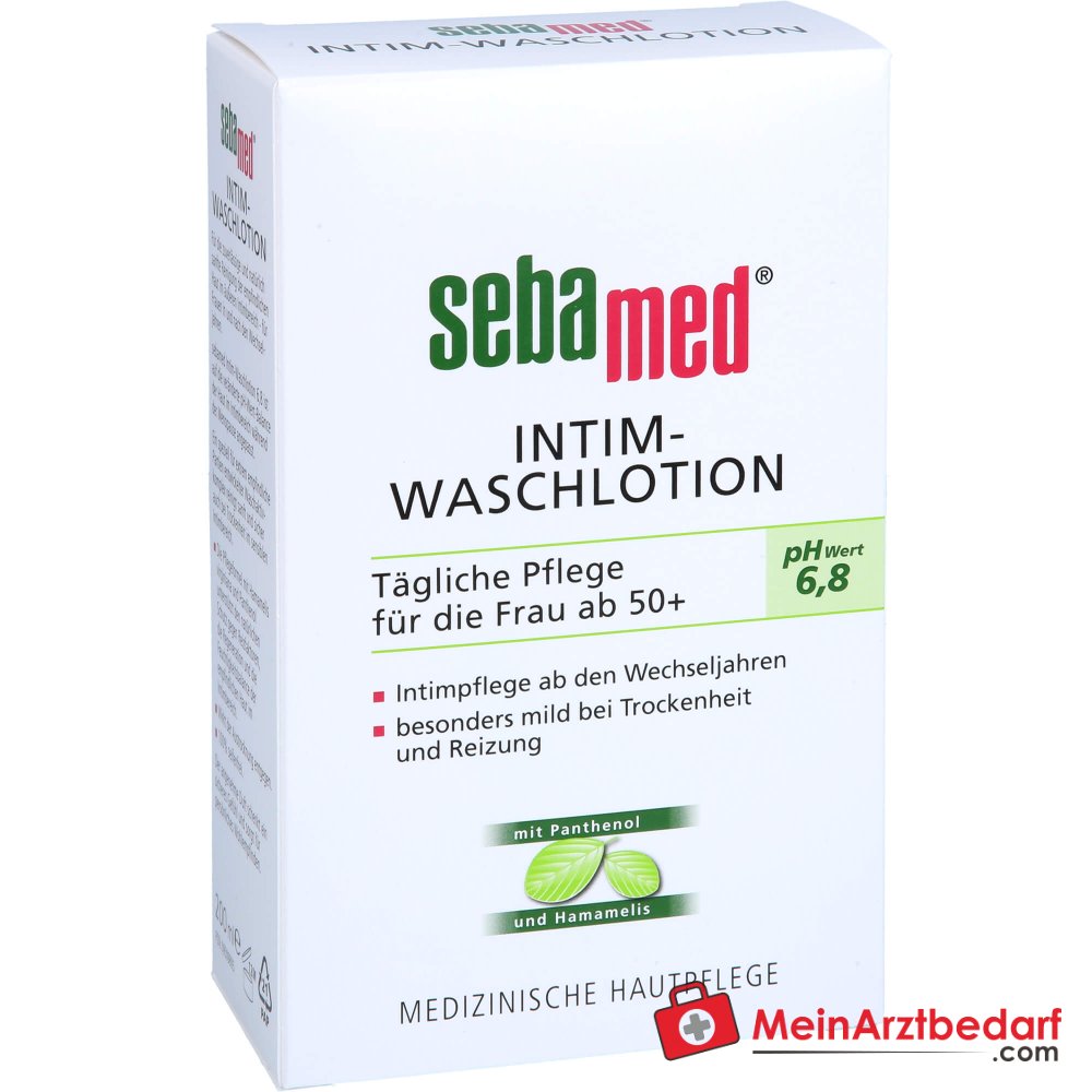 sebamed Intim-Waschlotion pH 6,8 für die Frau ab 50, 200 ml.