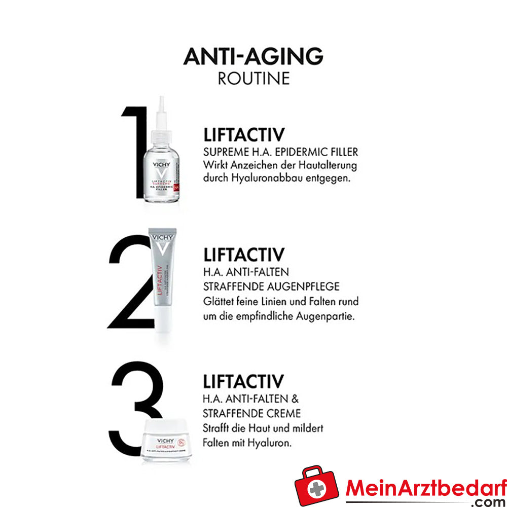 Vichy Liftactiv H.A. Anti-Falten straffende Augenpflege, 15ml.