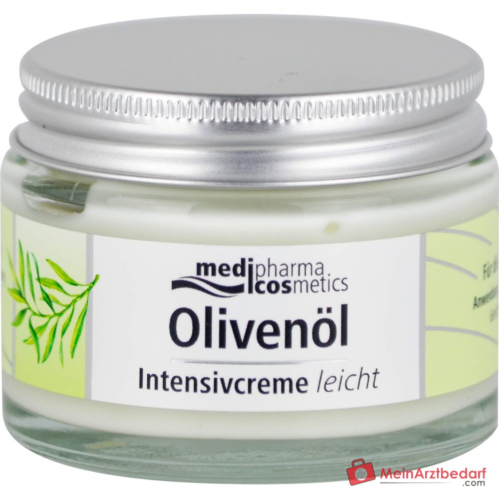 medipharma cosmetics Crema Intensiva de Aceite de Oliva ligera, 50 ml