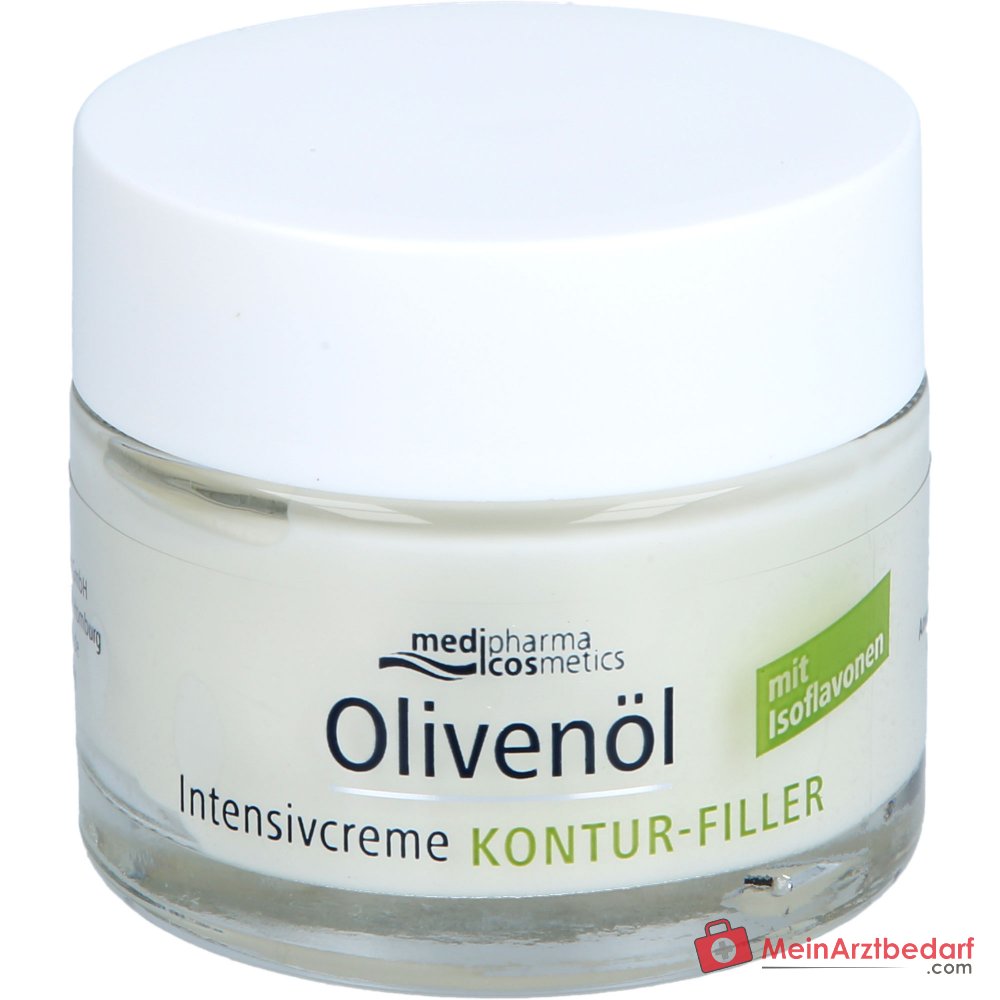 medipharma cosmetics Crema Intensiva all'Olio d'Oliva esclusivo Contour Filler, 50 ml