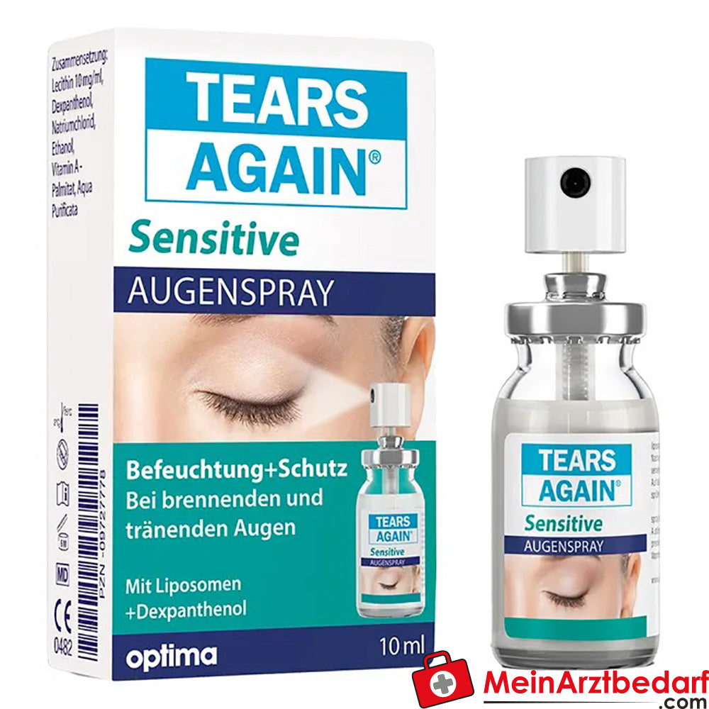 TEARS AGAIN® Sensitive Augenspray, 10ml.