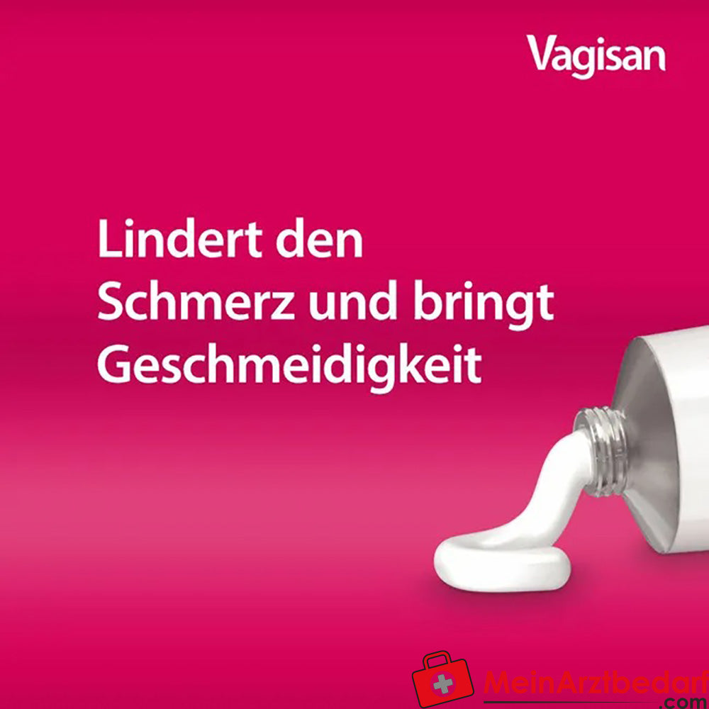 Vagisan FeuchtCreme: Hormonfreie Vaginalcreme bei trockener Scheide, 25g.