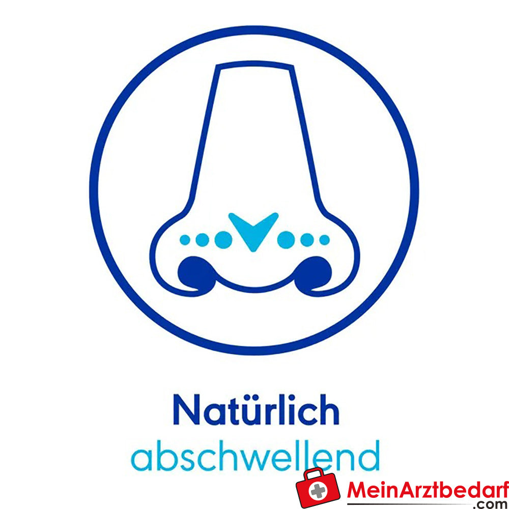 Rhinomer Plus Schnupfenspray, Nasenspray mit Meerwasser, 20ml.