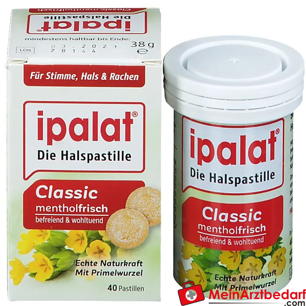 ipalat® Halspastillen classic, 40 St..