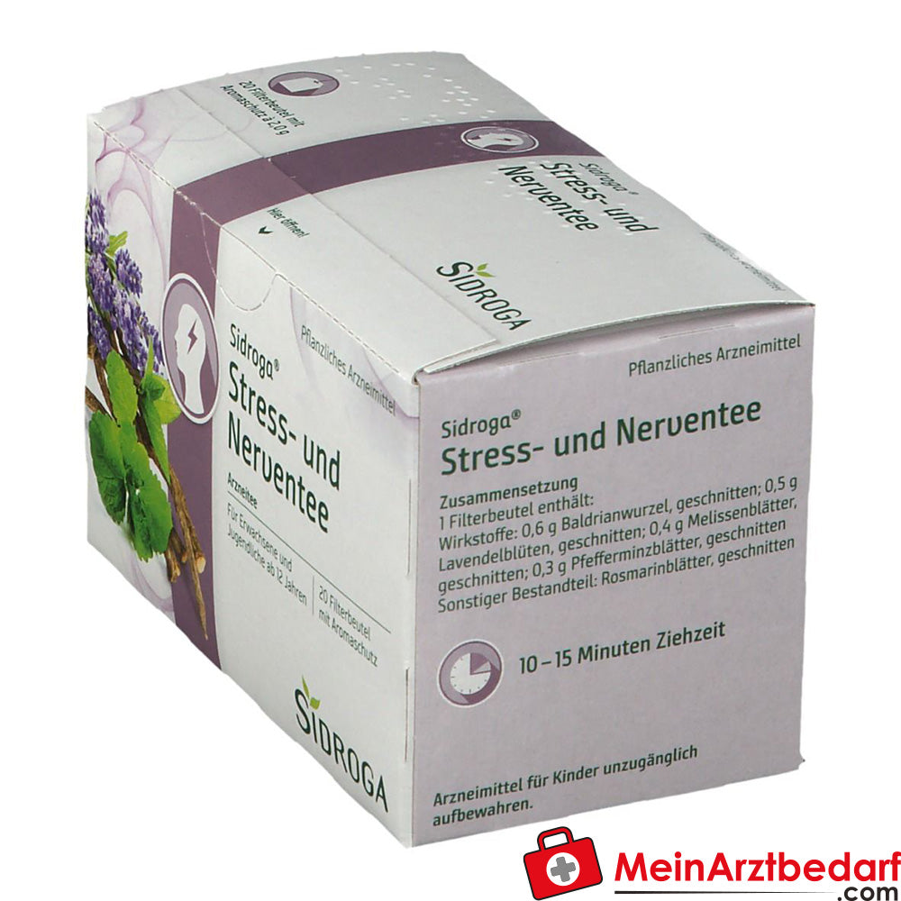 Sidroga® Stress- und Nerventee.