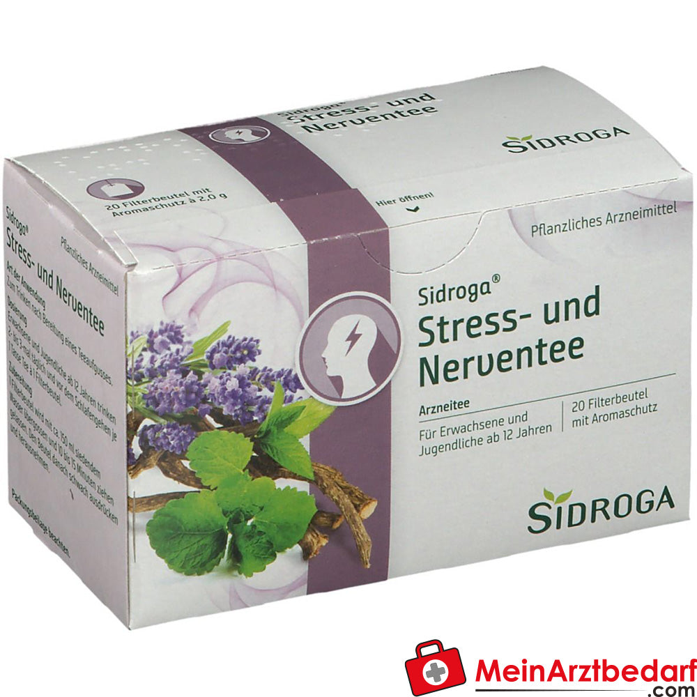 Sidroga® Stress- und Nerventee.