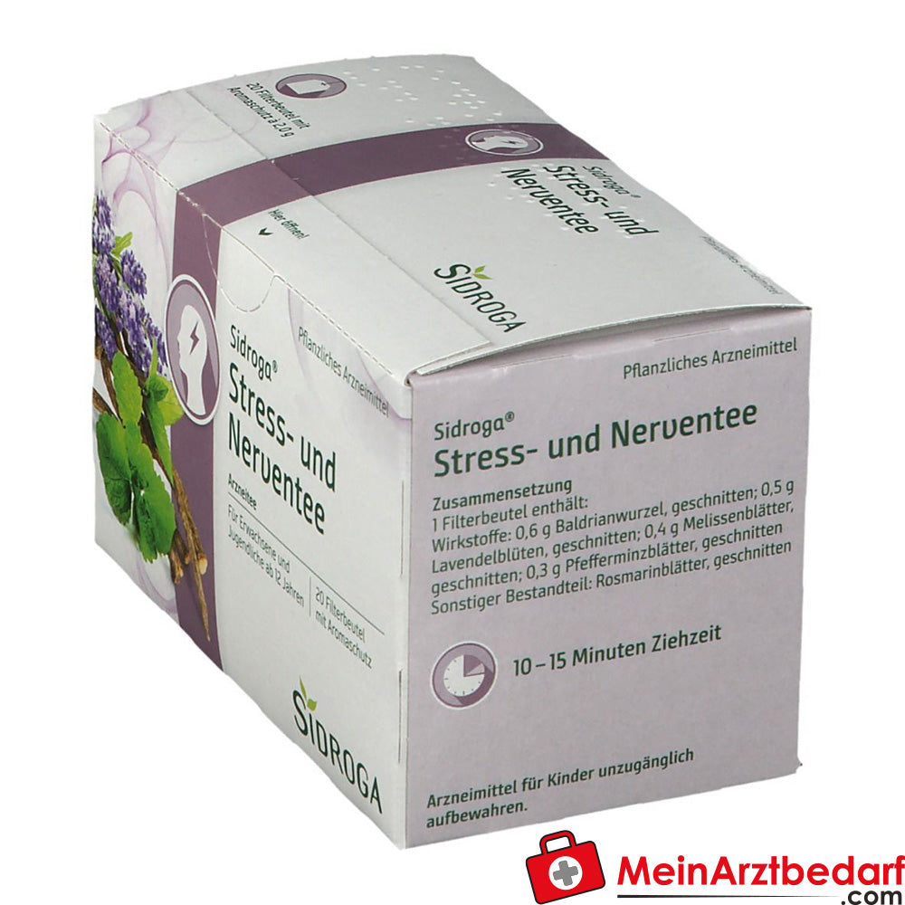 Sidroga® Stress- und Nerventee.