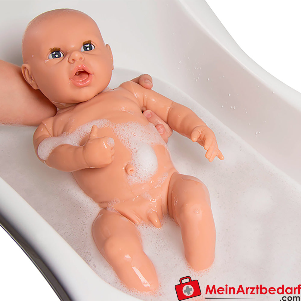 Erler-Zimmer Neugeborenenpuppe für Wickelübungen.