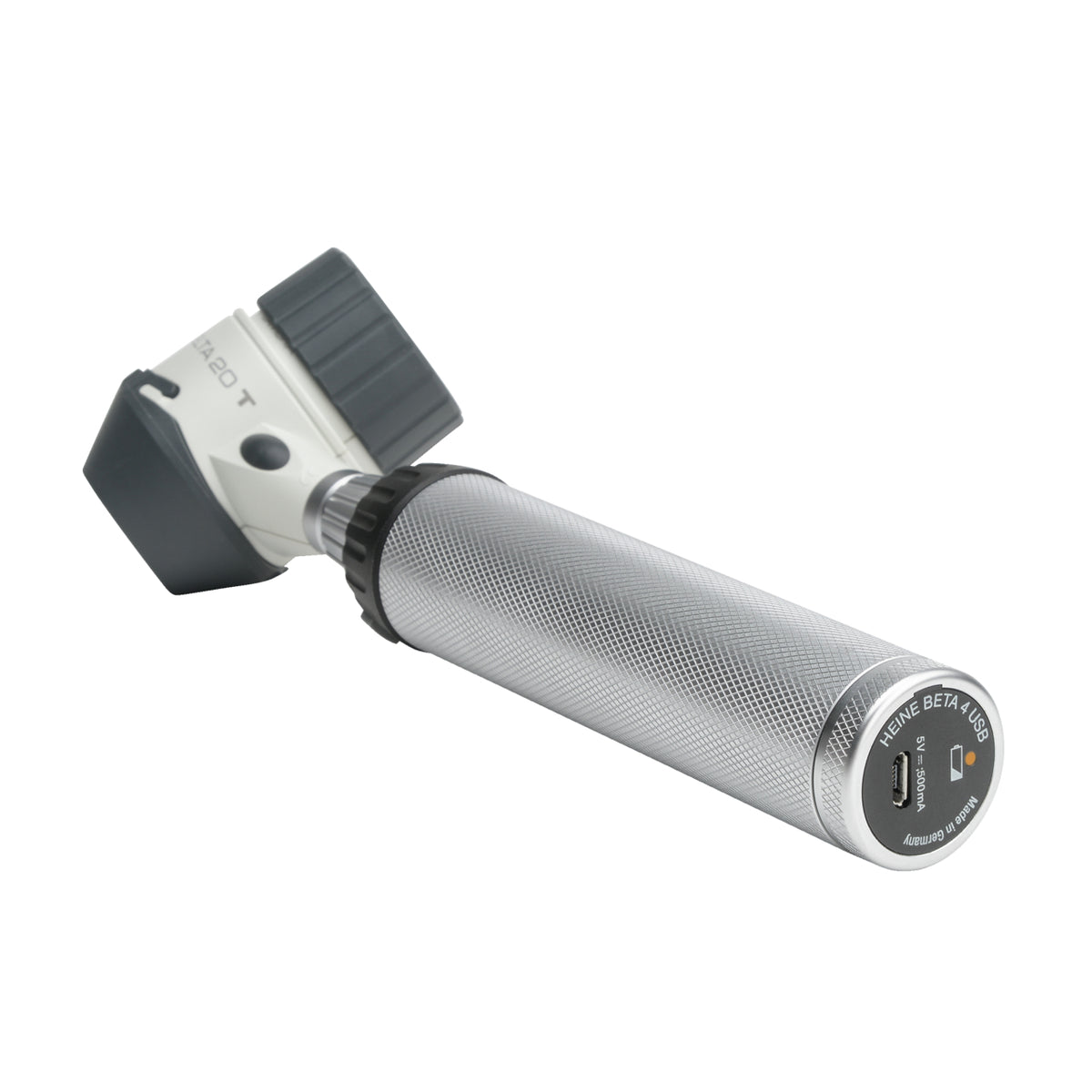 Kit dermatoscope HEINE DELTA 20T BETA4 Poignée rechargeable USB LEDHQ Grossissement 10-16× Toggle
